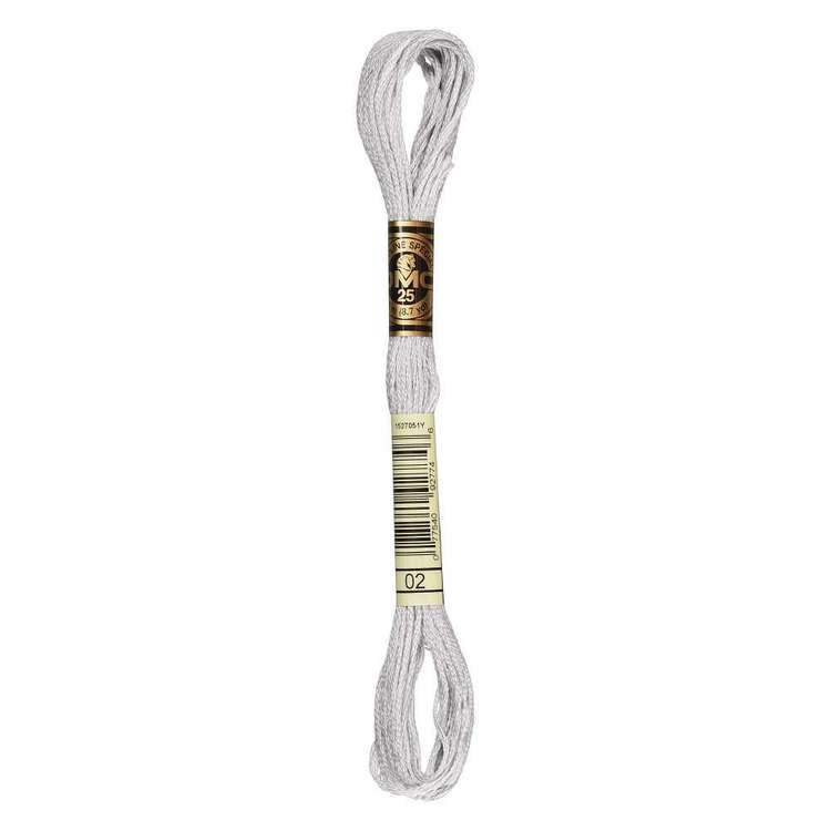 DMC Stranded Cotton Thread Colour #02 Tin DMC Stranded Cotton Thread Colour #02 Tin
