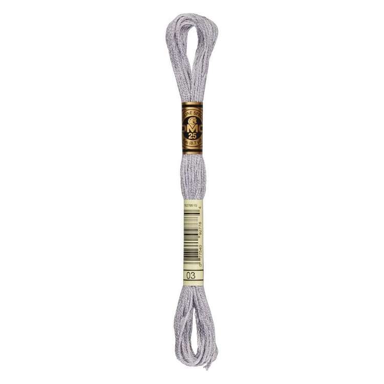 DMC Stranded Cotton Thread Colour #03 Tin Medium DMC Stranded Cotton Thread Colour #03 Tin Medium