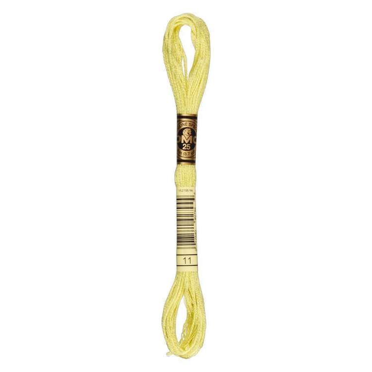DMC Stranded Cotton Thread Colour #11 Tender Green Light DMC Stranded Cotton Thread Colour #11 Tender Green Light