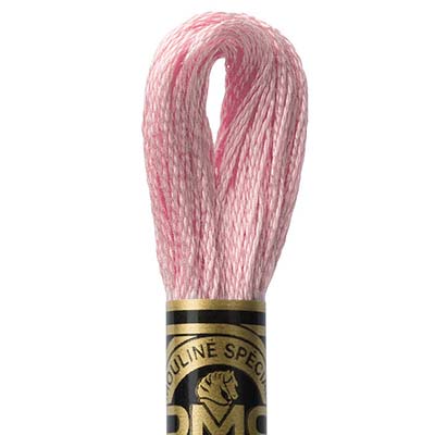 DMC Stranded Cotton Thread Colour #151 Dusty Rose Very Light DMC Stranded Cotton Thread Colour #151 Dusty Rose Very Light