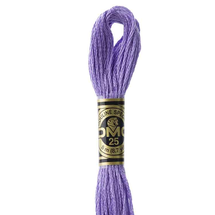 DMC Stranded Cotton Thread Colour #155 Blue Violet Medium Dark DMC Stranded Cotton Thread Colour #155 Blue Violet Medium Dark