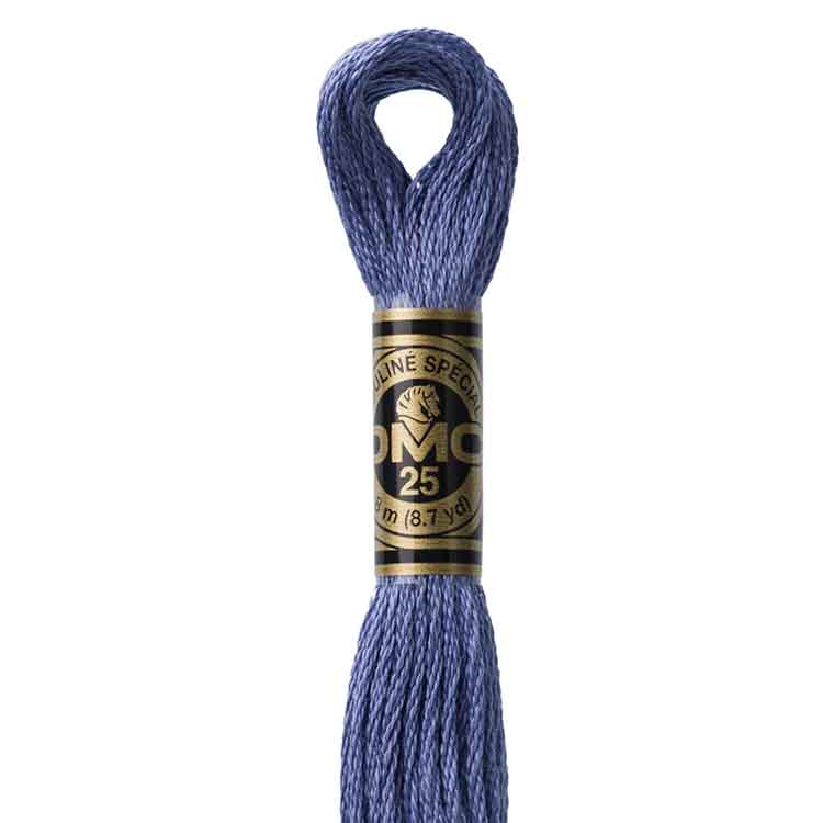 DMC Stranded Cotton Thread Colour #161 Blue Gray DMC Stranded Cotton Thread Colour #161 Blue Gray