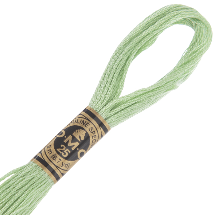DMC Stranded Cotton Thread Colour #164 Forest Green Light DMC Stranded Cotton Thread Colour #164 Forest Green Light