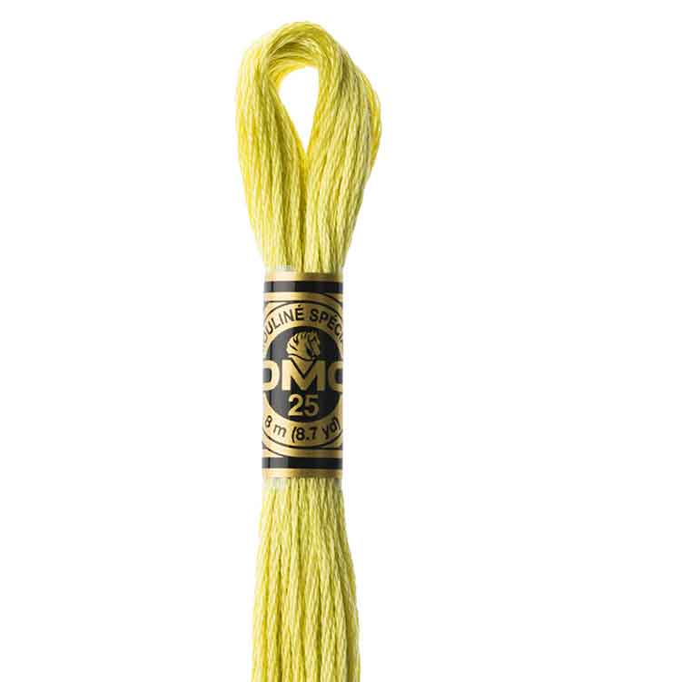 DMC Stranded Cotton Thread Colour #165 Moss Green Very Light DMC Stranded Cotton Thread Colour #165 Moss Green Very Light
