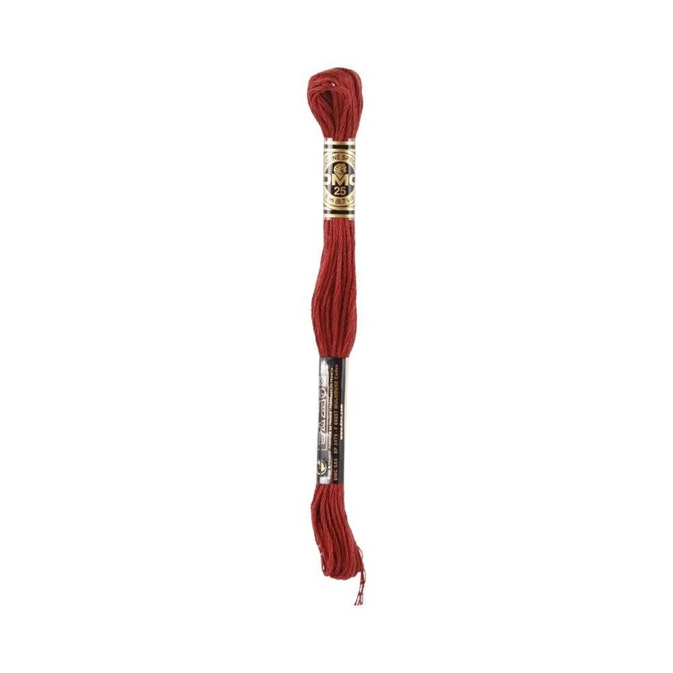 DMC Stranded Cotton Thread Colour #221 Shell Pink Very Dark DMC Stranded Cotton Thread Colour #221 Shell Pink Very Dark
