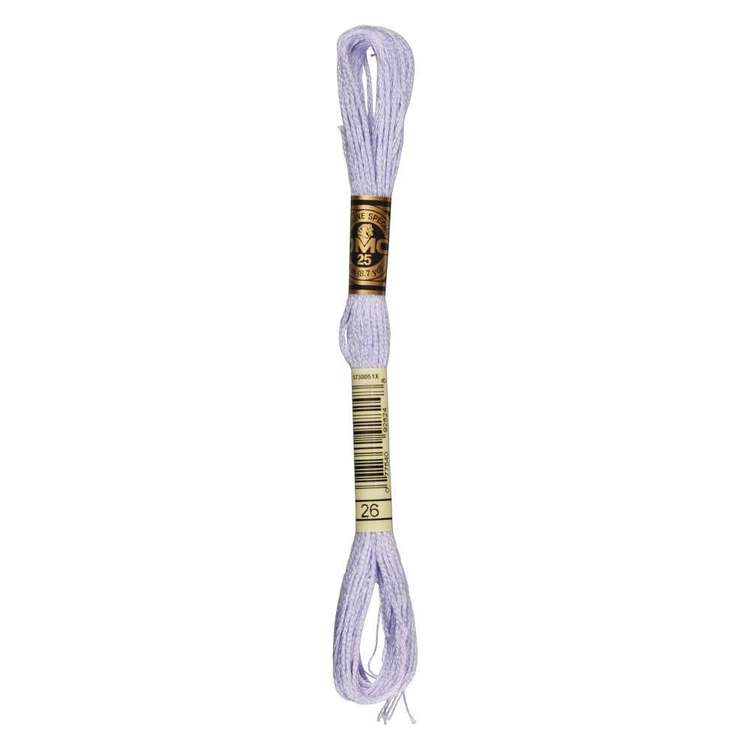 DMC Stranded Cotton Thread Colour #26 Lavender Pale