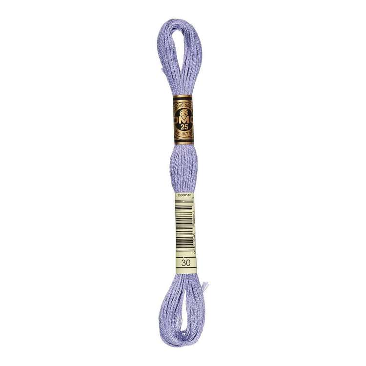 DMC Stranded Cotton Thread Colour #30 Blueberry Medium Light DMC Stranded Cotton Thread Colour #30 Blueberry Medium Light