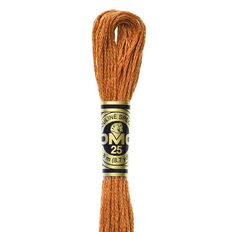 DMC Stranded Cotton Thread Colour #301 Mahogany Medium DMC Stranded Cotton Thread Colour #301 Mahogany Medium