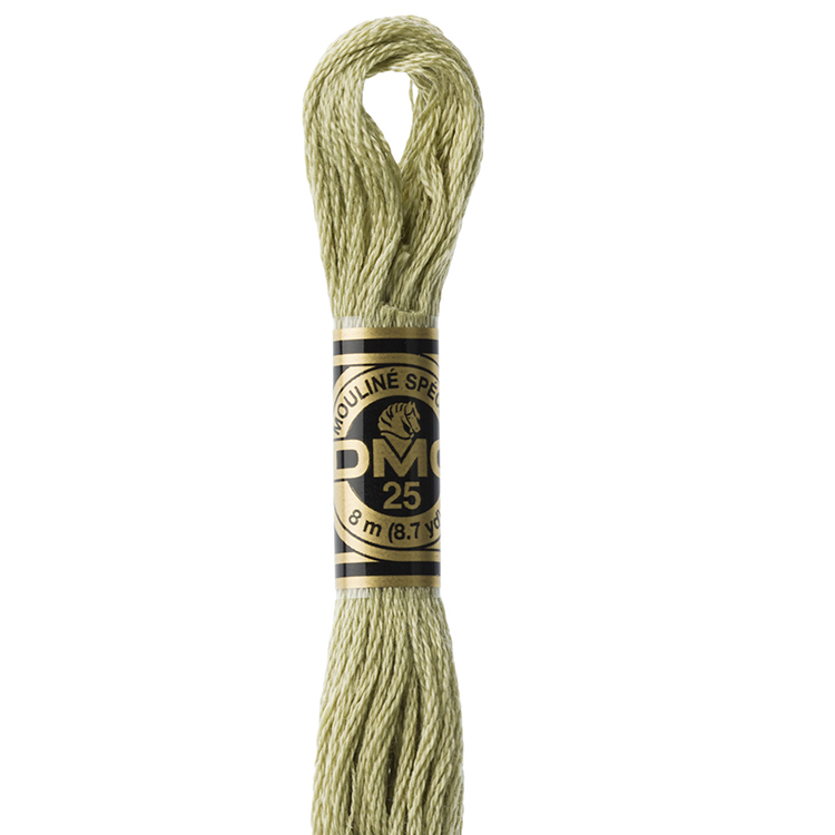 DMC Stranded Cotton Thread Colour #3013 Khaki Green Light DMC Stranded Cotton Thread Colour #3013 Khaki Green Light