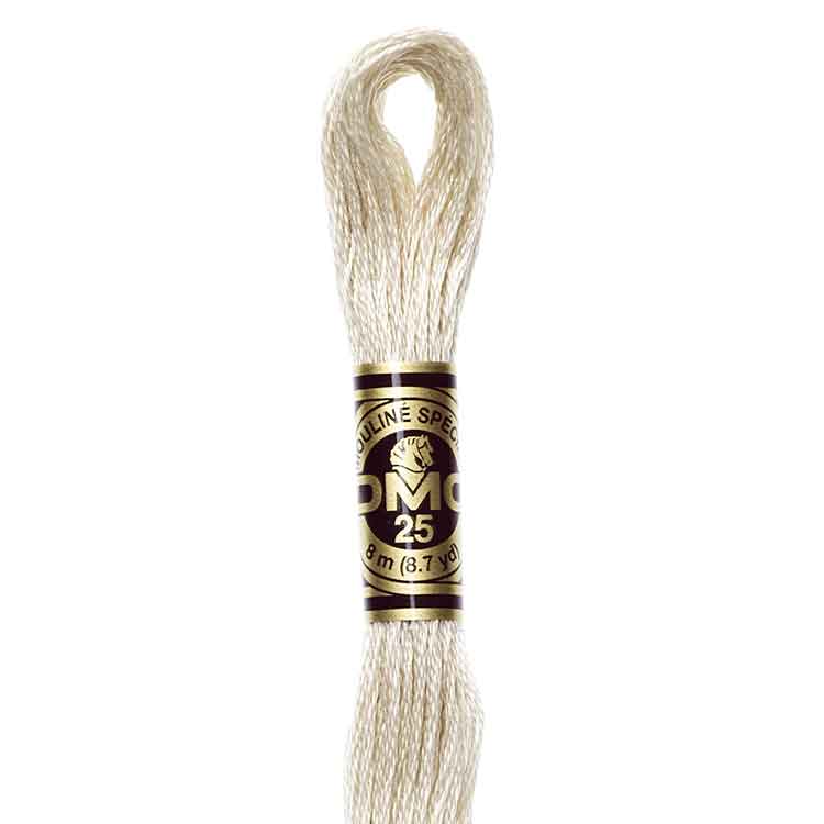 DMC Stranded Cotton Thread Colour #3033 Mocha Brown Very Light
