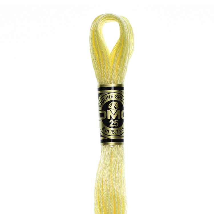 DMC Stranded Cotton Thread Colour #3078 Golden Yellow Very Light DMC Stranded Cotton Thread Colour #3078 Golden Yellow Very Light