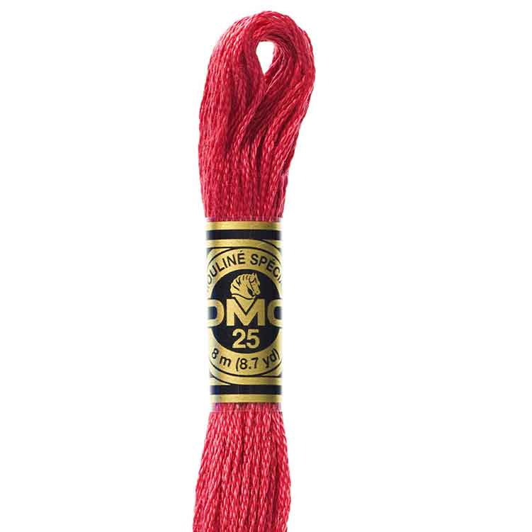 DMC Stranded Cotton Thread Colour #309 Rose Dark DMC Stranded Cotton Thread Colour #309 Rose Dark