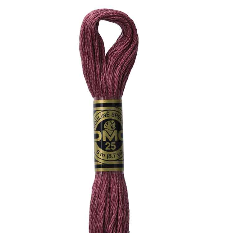 DMC Stranded Cotton Thread Colour #315 Antique Mauve Medium Dark DMC Stranded Cotton Thread Colour #315 Antique Mauve Medium Dark