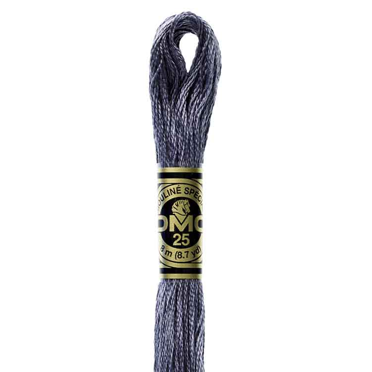 DMC Stranded Cotton Thread Colour #317 Pewter Gray DMC Stranded Cotton Thread Colour #317 Pewter Gray