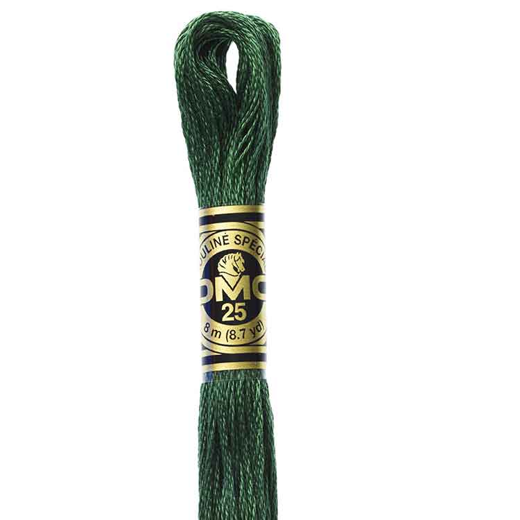 DMC Stranded Cotton Thread Colour #319 Pistachio Grn Very Dark DMC Stranded Cotton Thread Colour #319 Pistachio Grn Very Dark