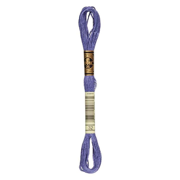 DMC Stranded Cotton Thread Colour #32 Blueberry Dark DMC Stranded Cotton Thread Colour #32 Blueberry Dark