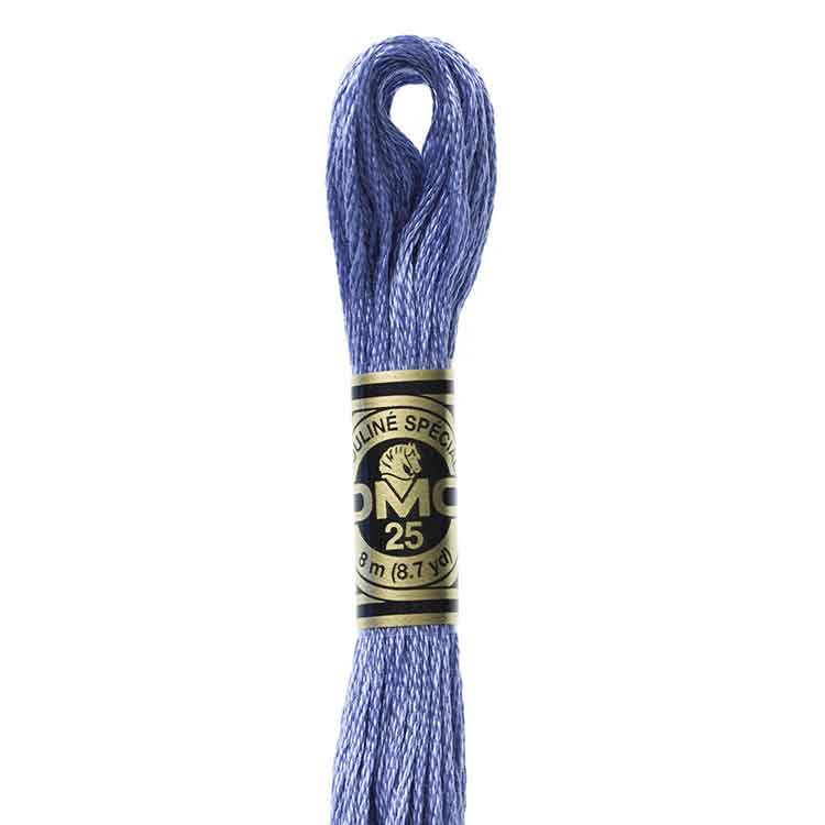 DMC Stranded Cotton Thread Colour #322 Baby Blue Dark