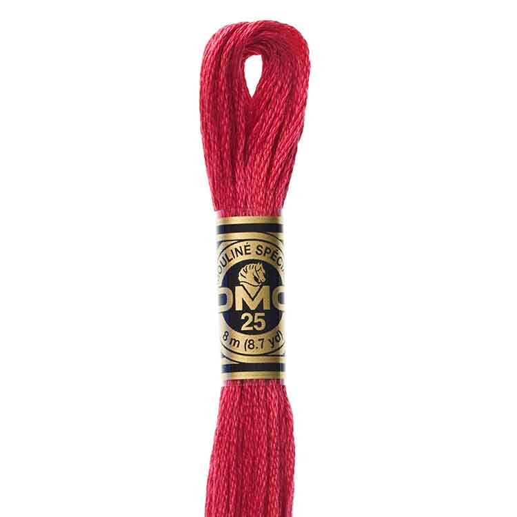 DMC Stranded Cotton Thread Colour #326 Rose Very Dark DMC Stranded Cotton Thread Colour #326 Rose Very Dark