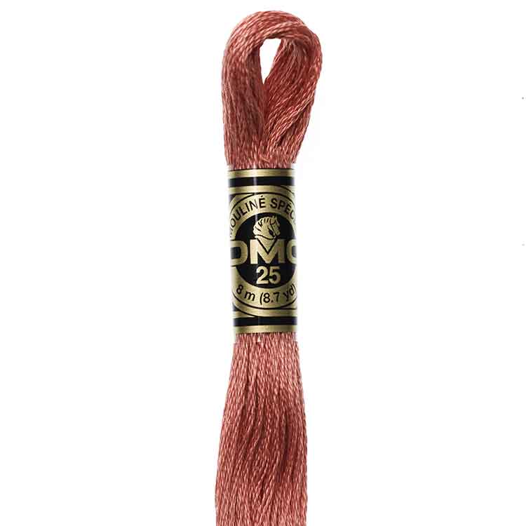 DMC Stranded Cotton Thread Colour #3328 Salmon Dark DMC Stranded Cotton Thread Colour #3328 Salmon Dark