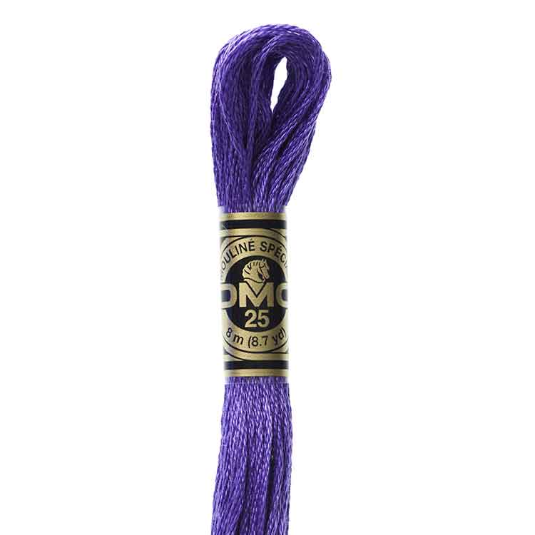 DMC Stranded Cotton Thread Colour #333 Blue Violet Very Dark DMC Stranded Cotton Thread Colour #333 Blue Violet Very Dark