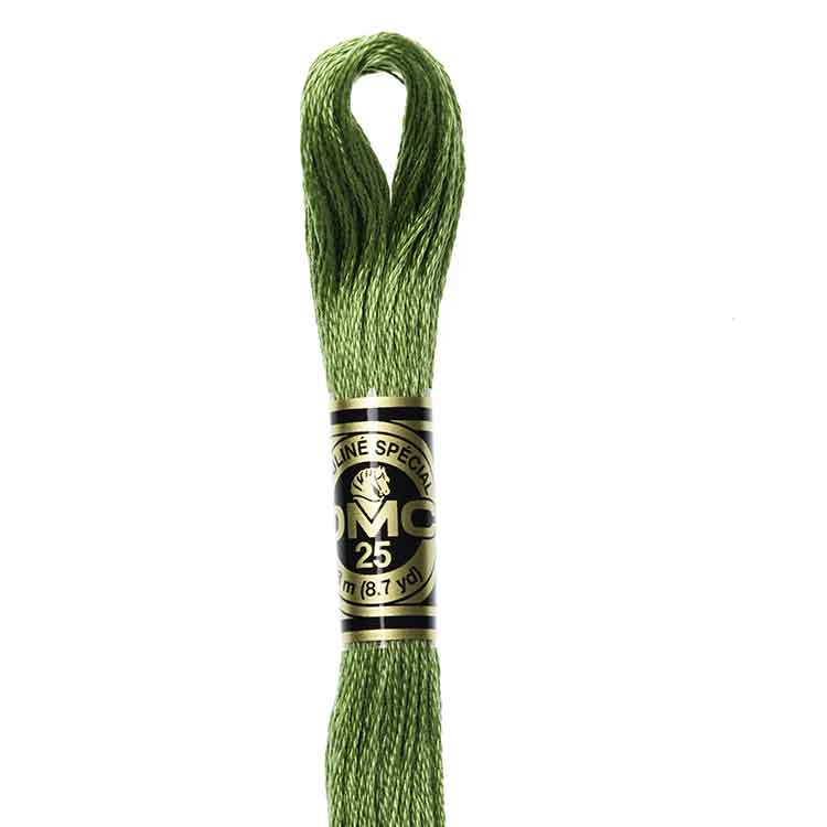 DMC Stranded Cotton Thread Colour #3347 Yellow Green Medium DMC Stranded Cotton Thread Colour #3347 Yellow Green Medium