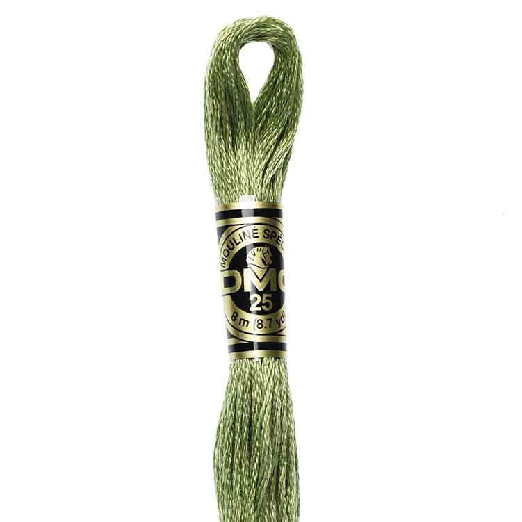 DMC Stranded Cotton Thread Colour #3364 Pine Green DMC Stranded Cotton Thread Colour #3364 Pine Green