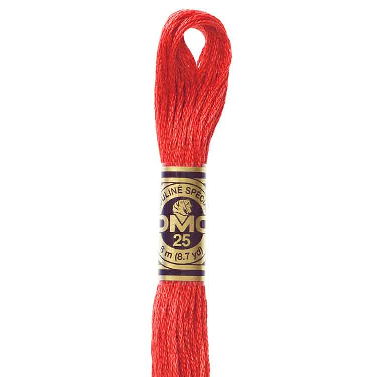 DMC Stranded Cotton Thread Colour #349 Coral Dark DMC Stranded Cotton Thread Colour #349 Coral Dark