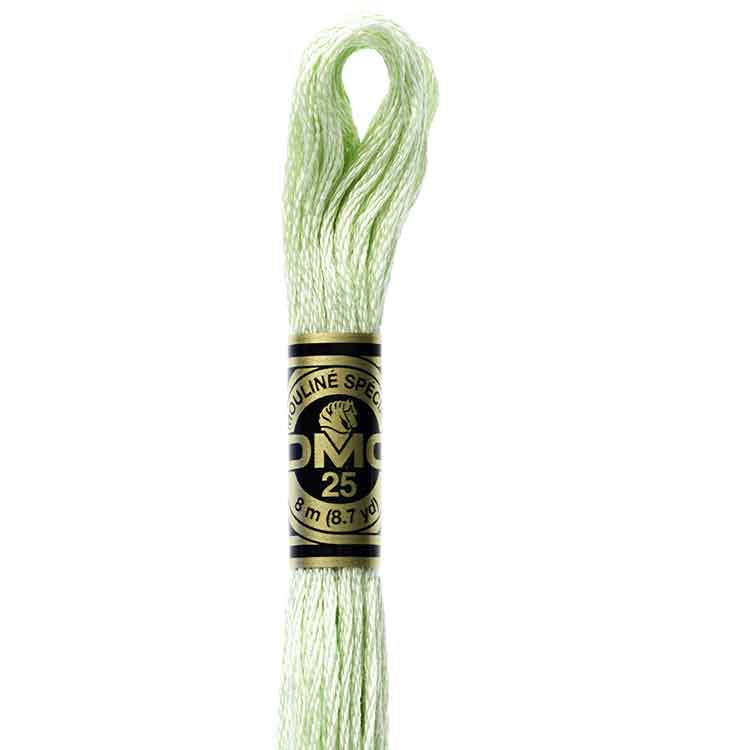 DMC Stranded Cotton Thread Colour #369 Pistachio Green Very Light DMC Stranded Cotton Thread Colour #369 Pistachio Green Very Light