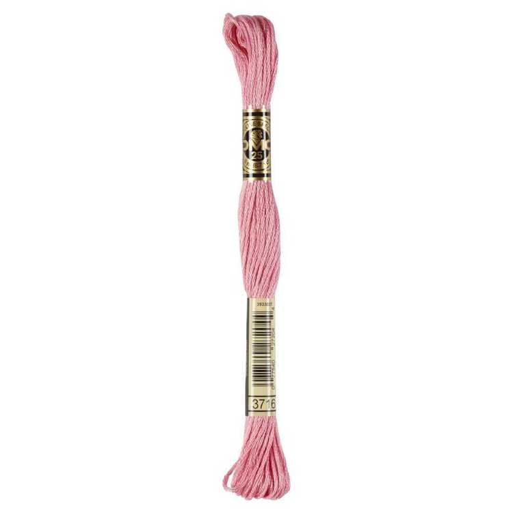 DMC Stranded Cotton Thread Colour #3716 Dusty Rose Medium Very Light DMC Stranded Cotton Thread Colour #3716 Dusty Rose Medium Very Light