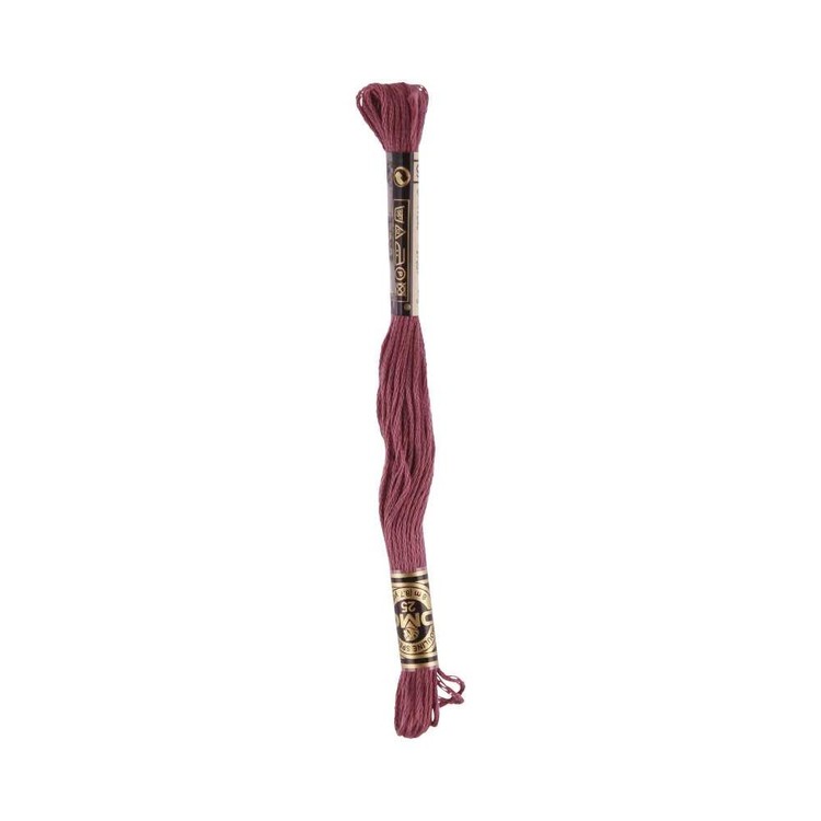 DMC Stranded Cotton Thread Colour #3726 Antique Mauve Dark