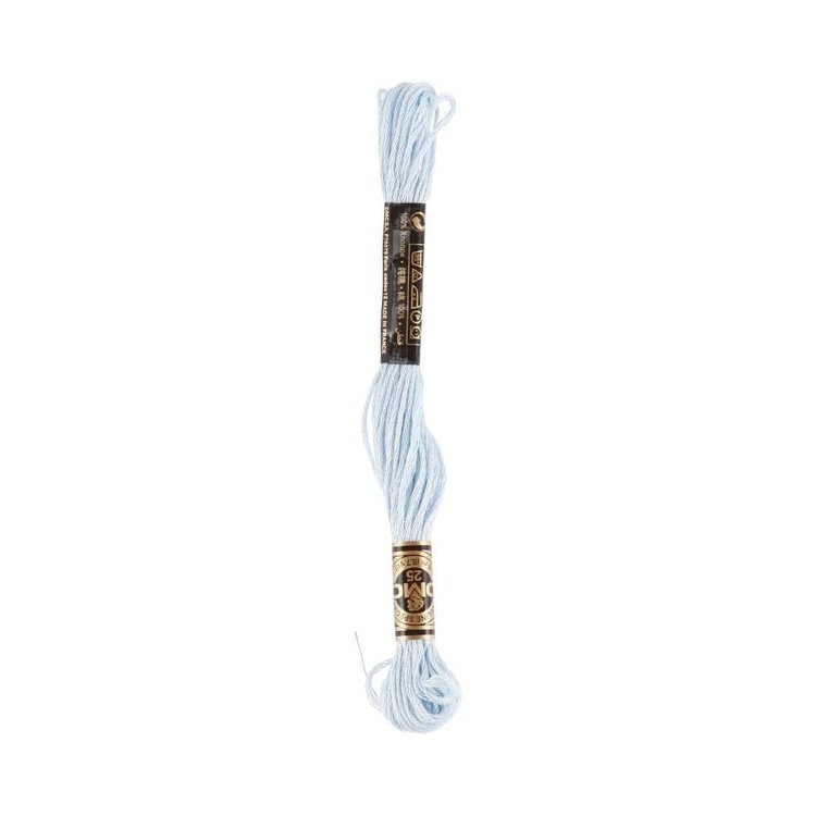 DMC Stranded Cotton Thread Colour #3761 Sky Blue Light DMC Stranded Cotton Thread Colour #3761 Sky Blue Light