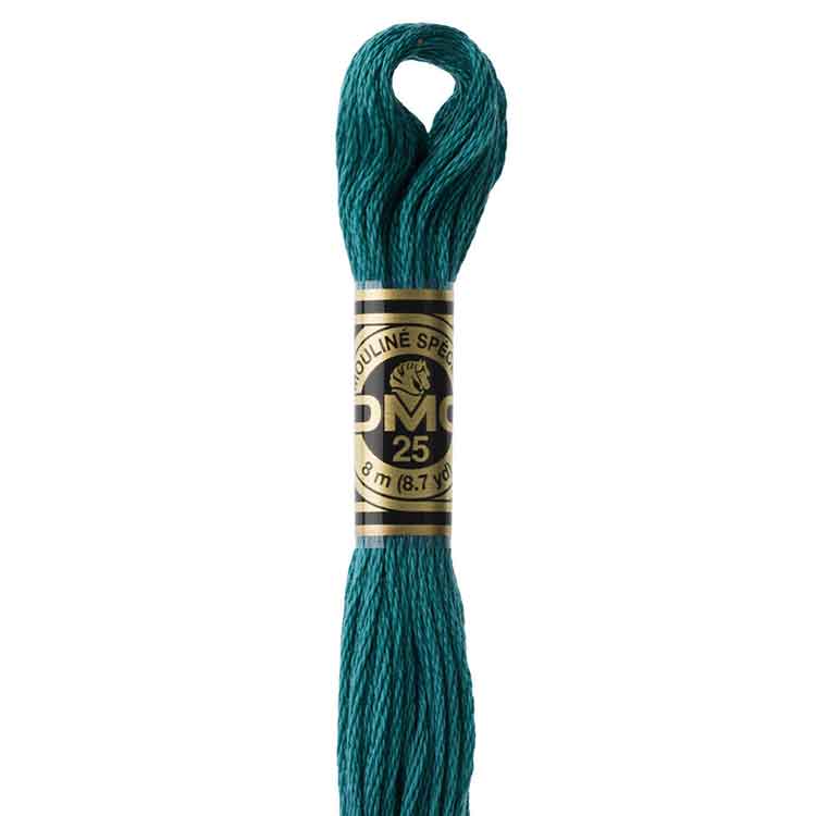 DMC Stranded Cotton Thread Colour #3809 Turquoise Vy Dark DMC Stranded Cotton Thread Colour #3809 Turquoise Vy Dark
