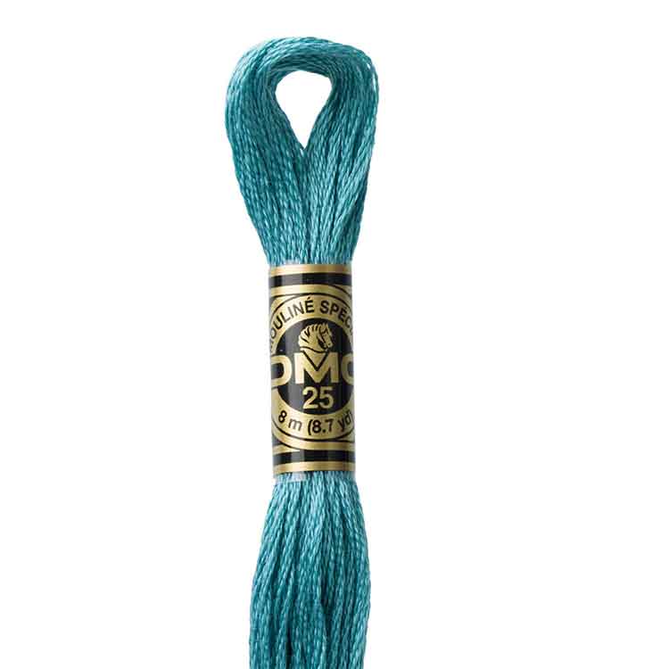 DMC Stranded Cotton Thread Colour #3810 Turquoise Dark DMC Stranded Cotton Thread Colour #3810 Turquoise Dark