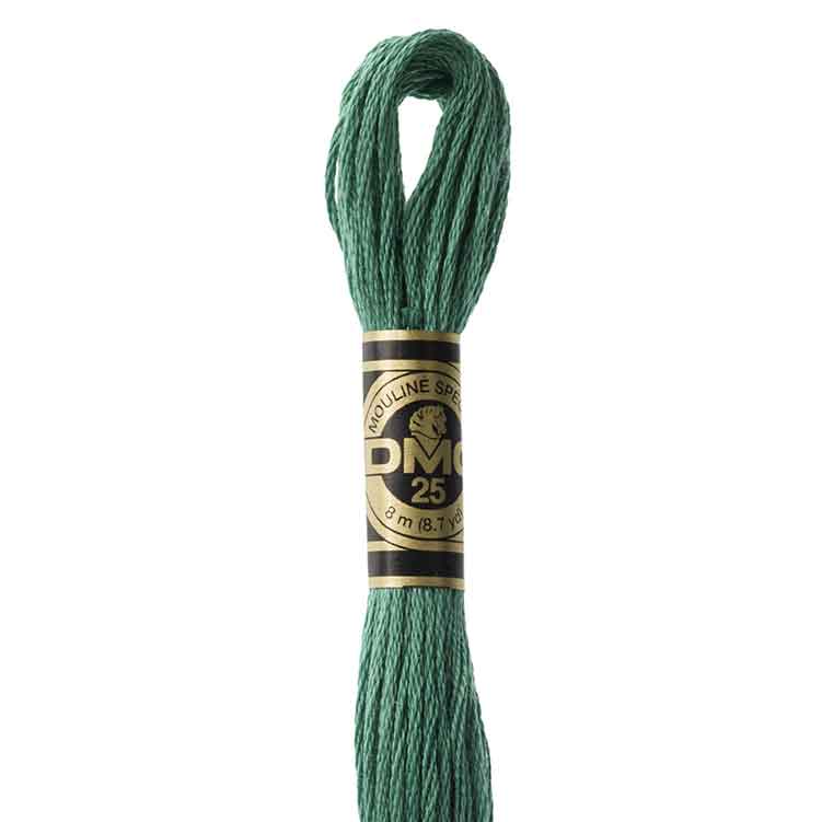 DMC Stranded Cotton Thread Colour #3815 Celadon Green Dark DMC Stranded Cotton Thread Colour #3815 Celadon Green Dark