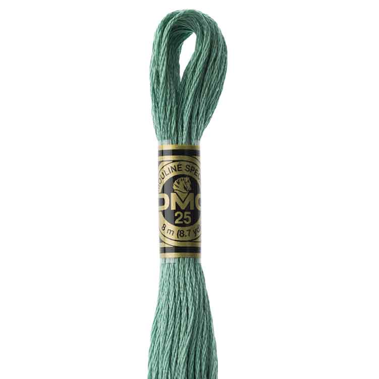 DMC Stranded Cotton Thread Colour #3816 Celadon Green DMC Stranded Cotton Thread Colour #3816 Celadon Green