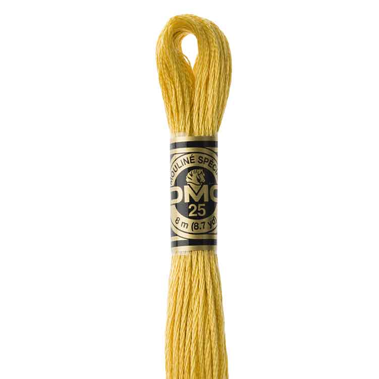 DMC Stranded Cotton Thread Colour #3821 Straw