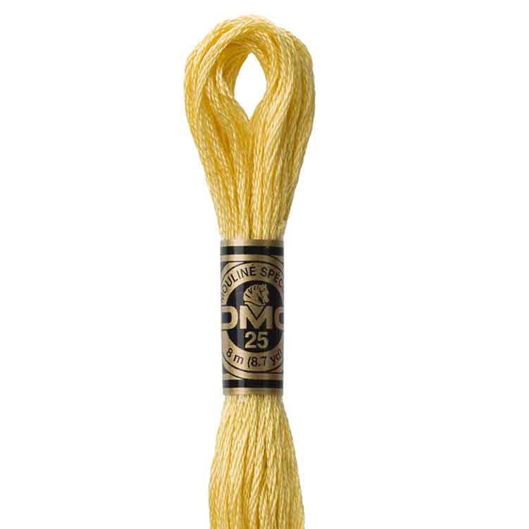 DMC Stranded Cotton Thread Colour #3822 Straw Light DMC Stranded Cotton Thread Colour #3822 Straw Light