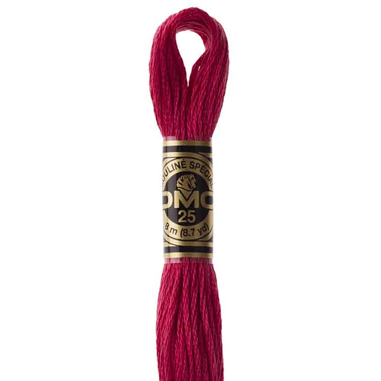 DMC Stranded Cotton Thread Colour #3831 Raspberry Dark DMC Stranded Cotton Thread Colour #3831 Raspberry Dark