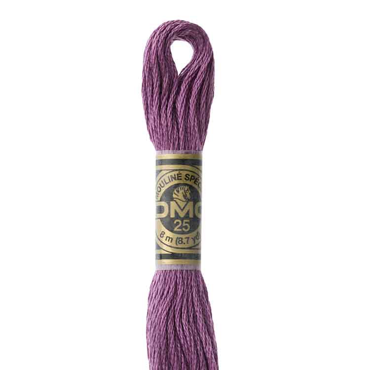 DMC Stranded Cotton Thread Colour #3835 Grape Medium DMC Stranded Cotton Thread Colour #3835 Grape Medium