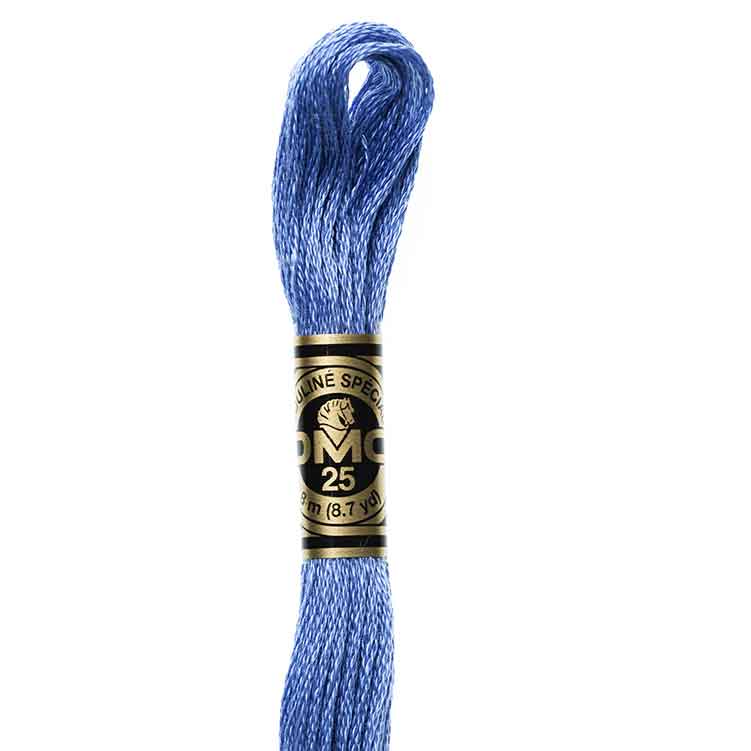 DMC Stranded Cotton Thread Colour #3838 Lavender Blue Dark DMC Stranded Cotton Thread Colour #3838 Lavender Blue Dark
