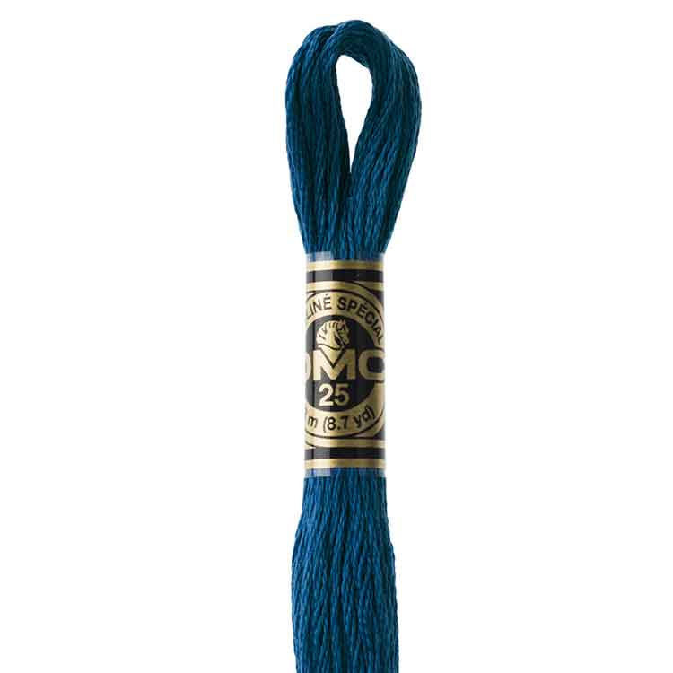 DMC Stranded Cotton Thread Colour #3842 Wedgewood Very Dark