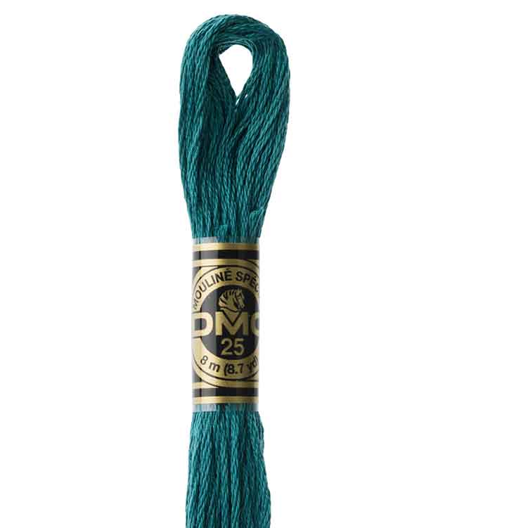 DMC Stranded Cotton Thread Colour #3847 Teal Green Dark DMC Stranded Cotton Thread Colour #3847 Teal Green Dark