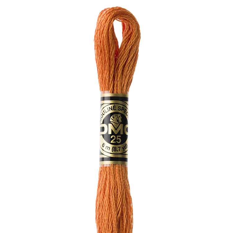 DMC Stranded Cotton Thread Colour #3853 Autumn Gold Dark DMC Stranded Cotton Thread Colour #3853 Autumn Gold Dark