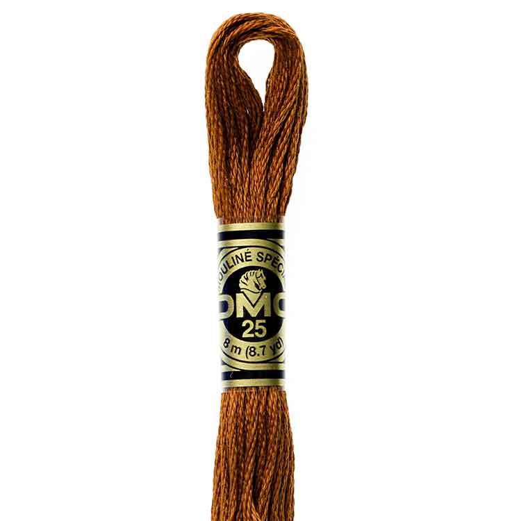DMC Stranded Cotton Thread Colour #400 Mahogany Dark DMC Stranded Cotton Thread Colour #400 Mahogany Dark