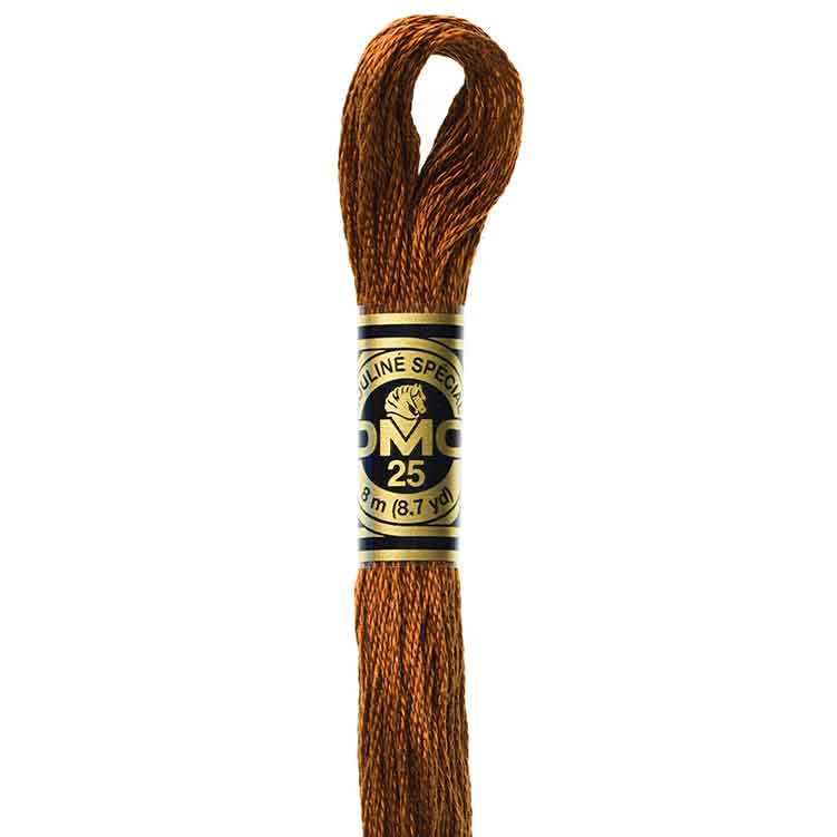 DMC Stranded Cotton Thread Colour #433 Brown Medium DMC Stranded Cotton Thread Colour #433 Brown Medium