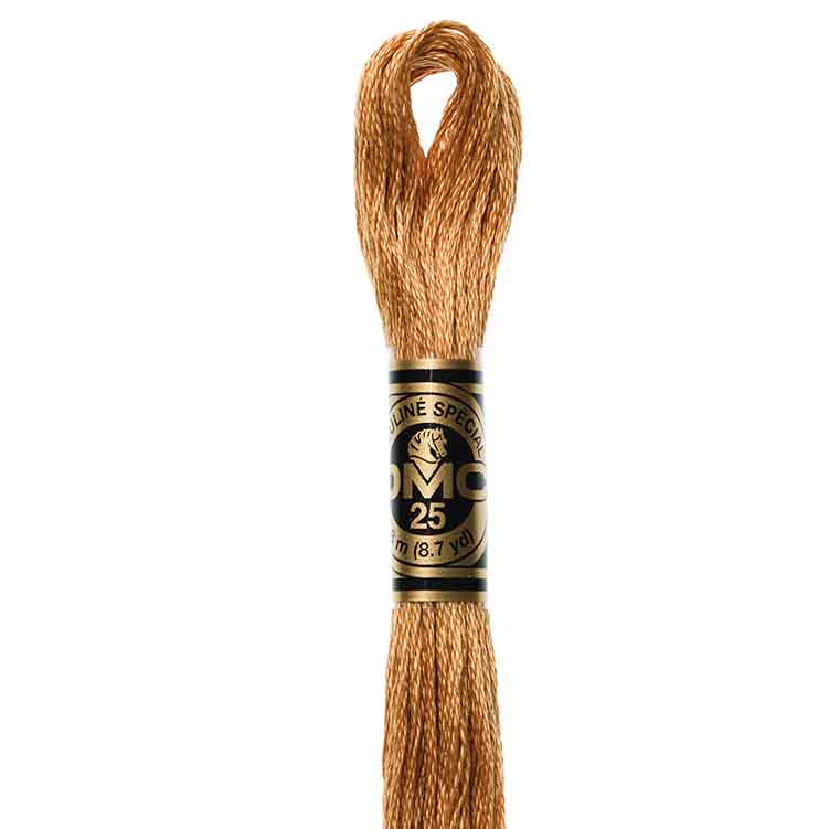 DMC Stranded Cotton Thread Colour #436 Tan