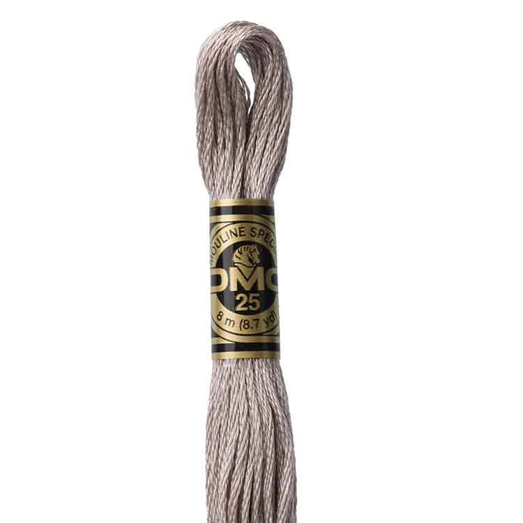 DMC Stranded Cotton Thread Colour #452 Shell Gray Medium DMC Stranded Cotton Thread Colour #452 Shell Gray Medium