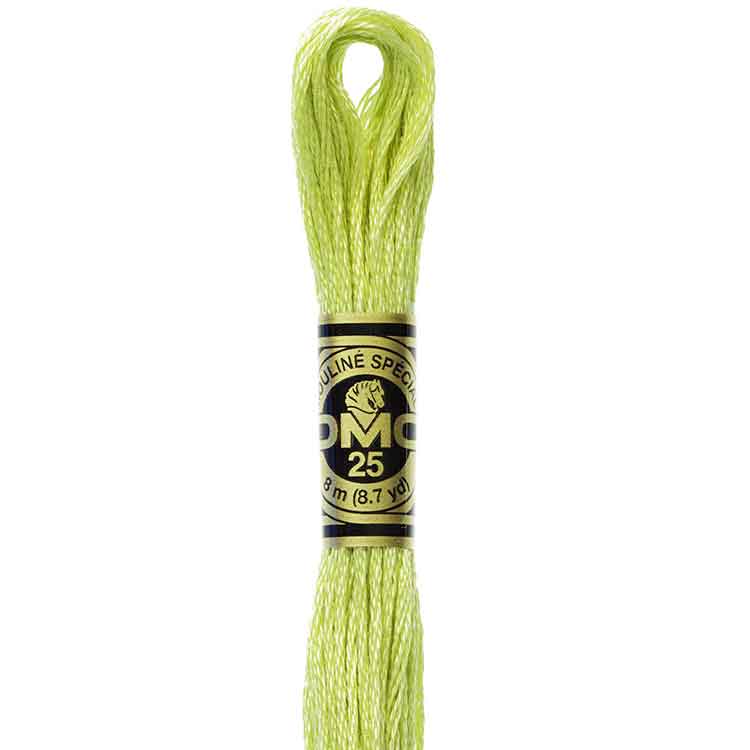 DMC Stranded Cotton Thread Colour #472 Avocado Green Ultra Light DMC Stranded Cotton Thread Colour #472 Avocado Green Ultra Light