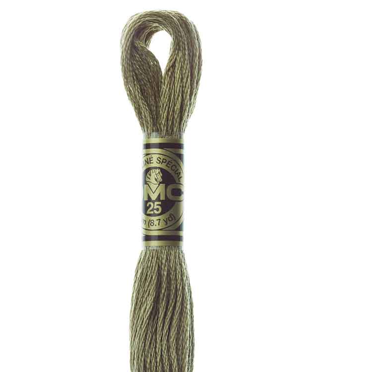 DMC Stranded Cotton Thread Colour #640 Beige Gray Very Dark