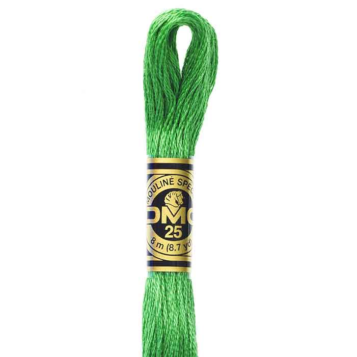 DMC Stranded Cotton Thread Colour #701 Green Light DMC Stranded Cotton Thread Colour #701 Green Light